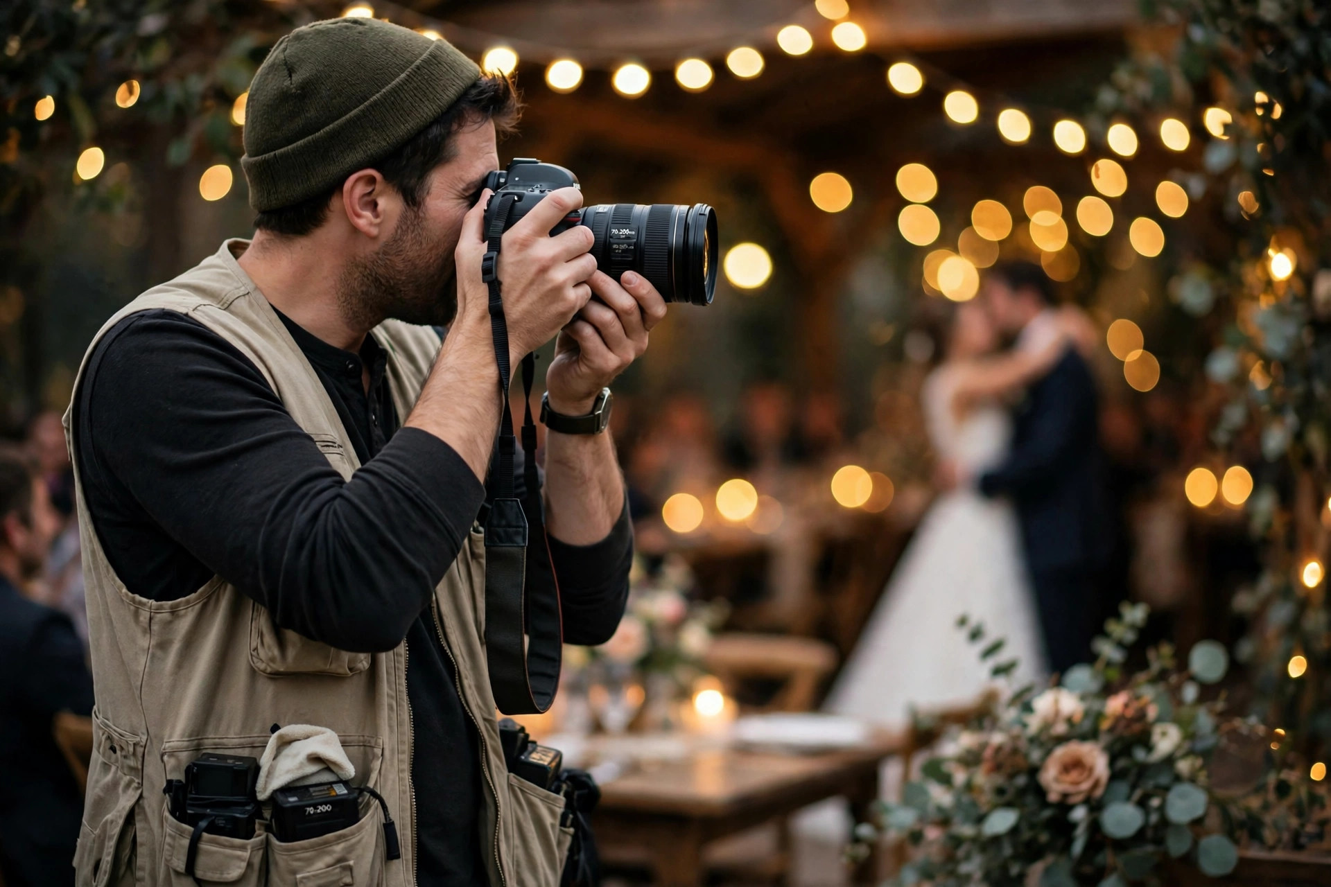 Photographer at work